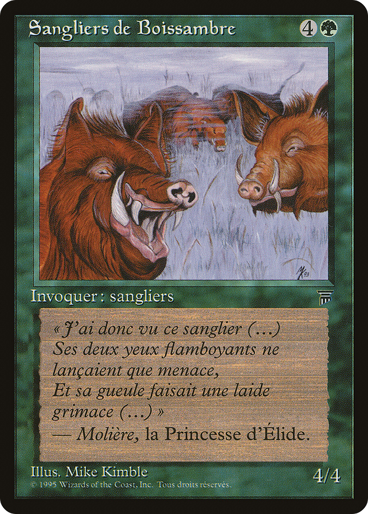 Durkwood Boars (REN-131) [Renaissance] MTG Single Wizards of the Coast