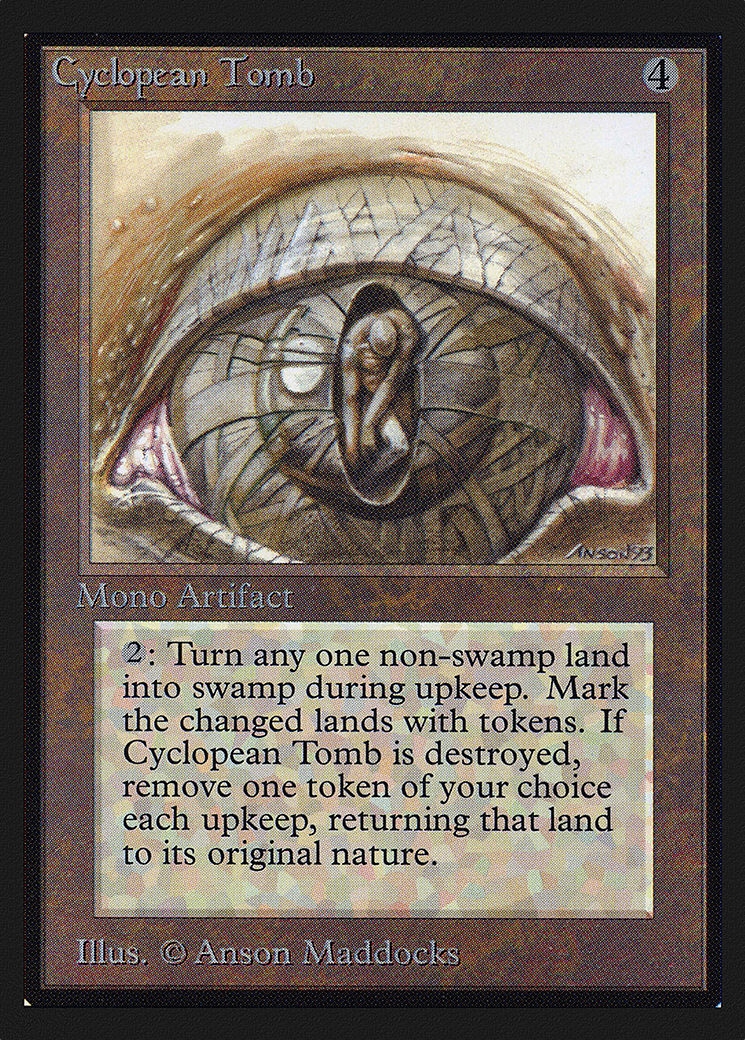 Cyclopean Tomb (IE) (IED-) [Intl. Collectors' Edition] MTG Single Wizards of the Coast