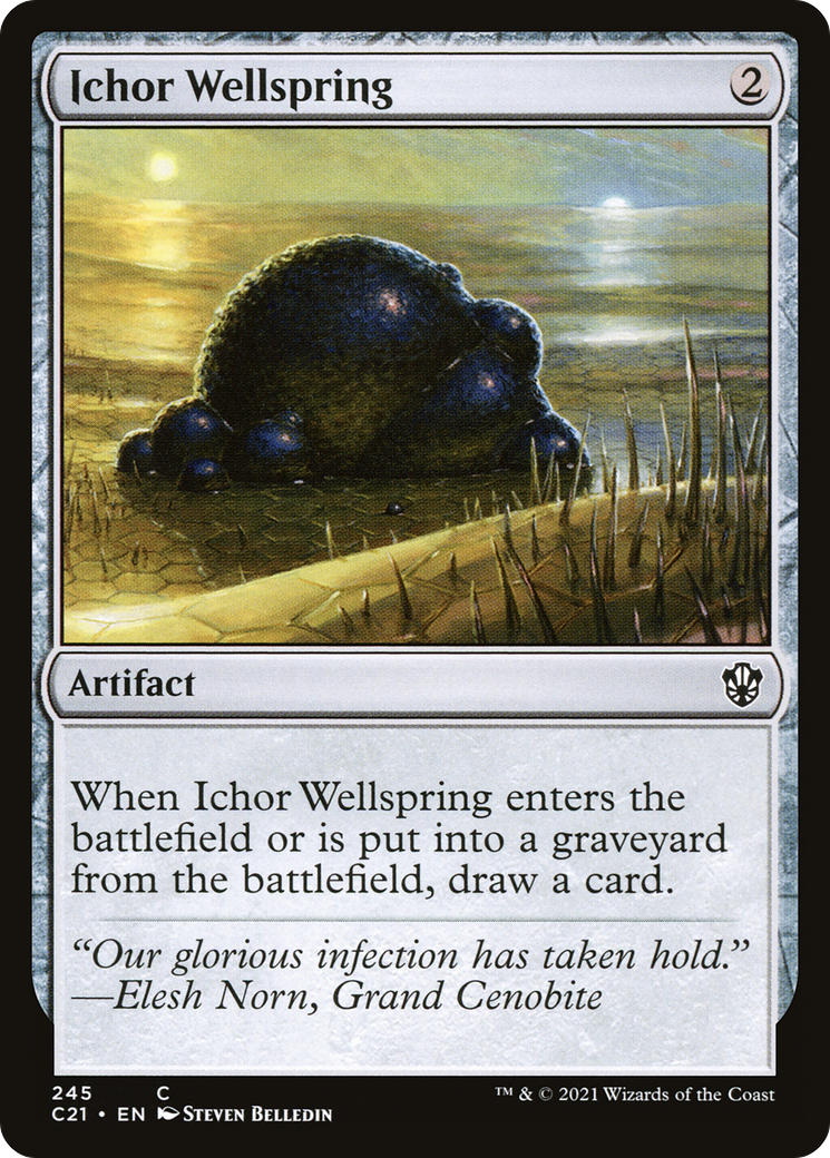 Ichor Wellspring (C21-245) [Commander 2021] MTG Single Wizards of the Coast