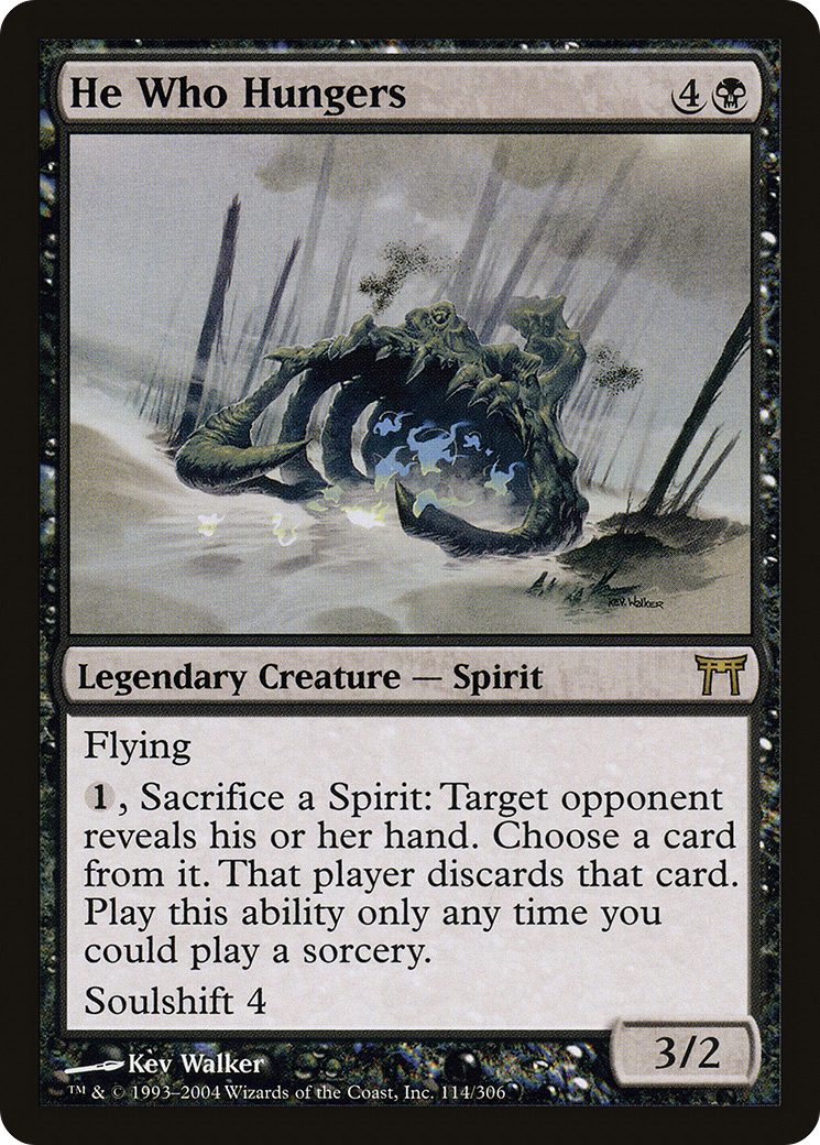 He Who Hungers (CHK-114) [Champions of Kamigawa] Foil MTG Single Wizards of the Coast