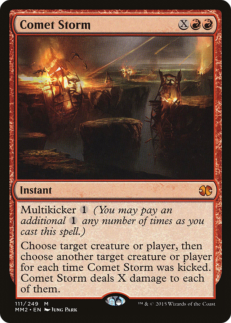Comet Storm (MM2-111) [Modern Masters 2015] Foil MTG Single Wizards of the Coast
