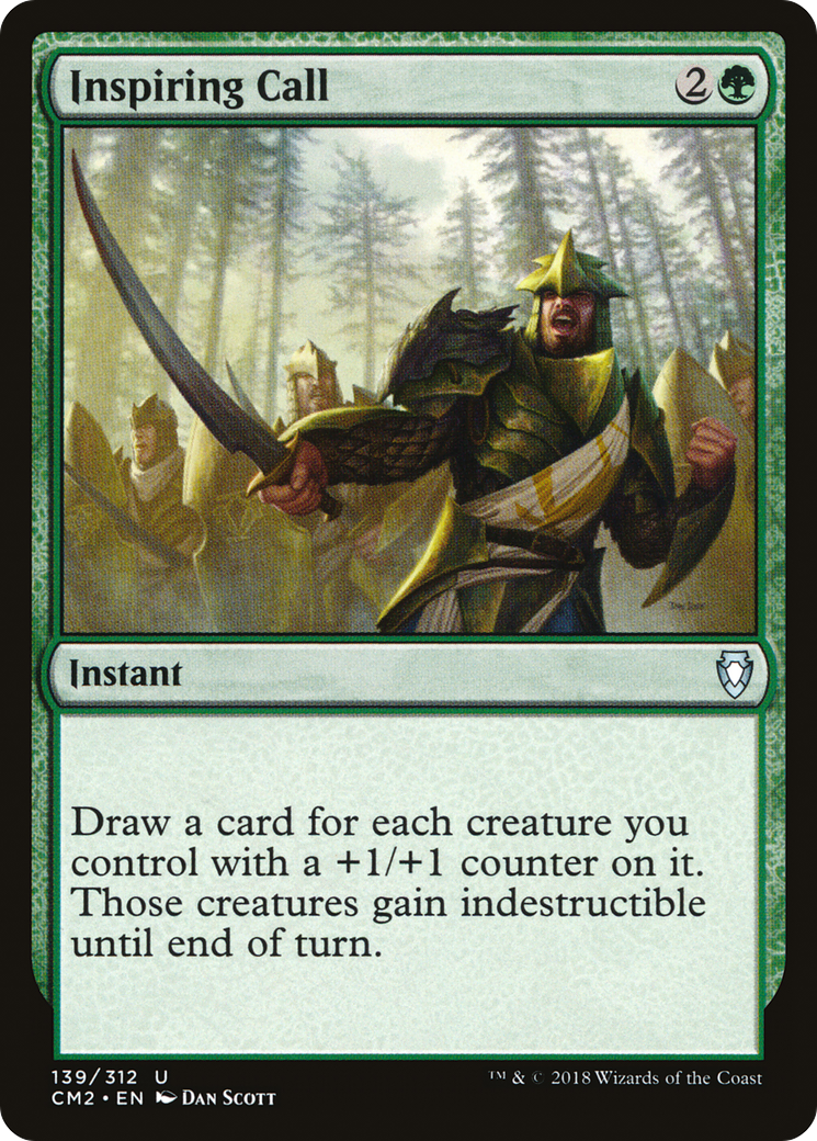 Inspiring Call (CM2-139) [Commander Anthology Volume II] MTG Single Wizards of the Coast