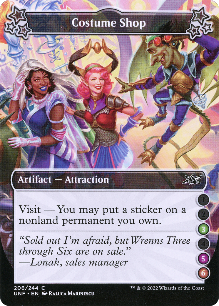 Costume Shop (UNF-206E) [Unfinity] MTG Single Wizards of the Coast