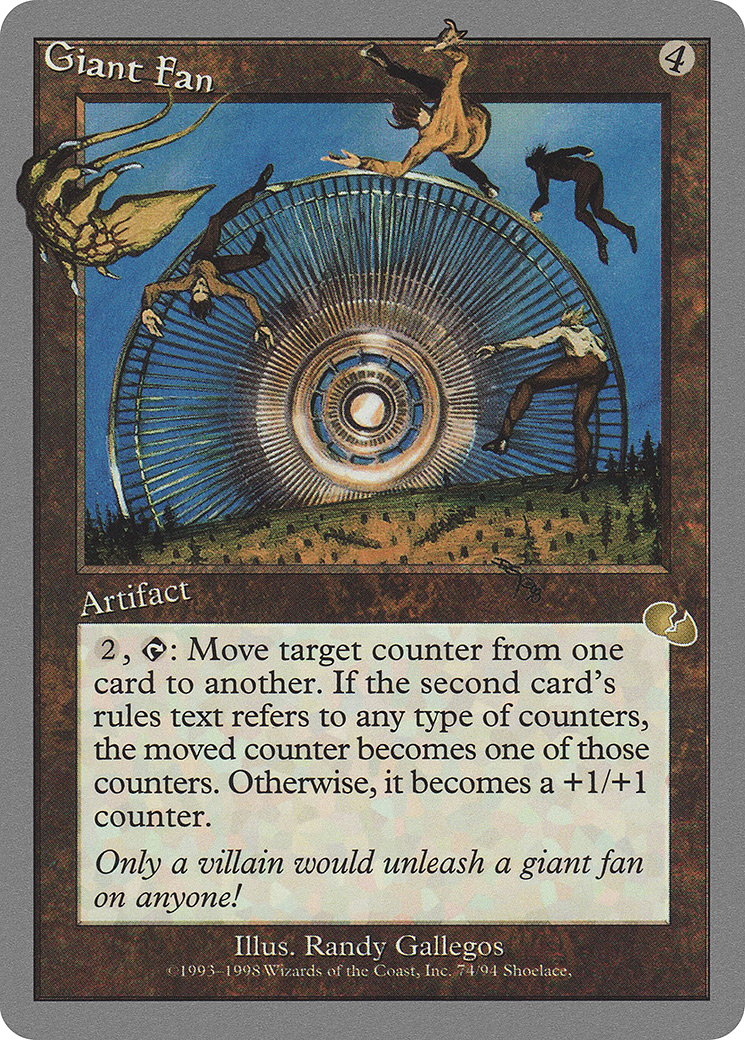 Giant Fan (UGL-074) [Unglued] MTG Single Wizards of the Coast