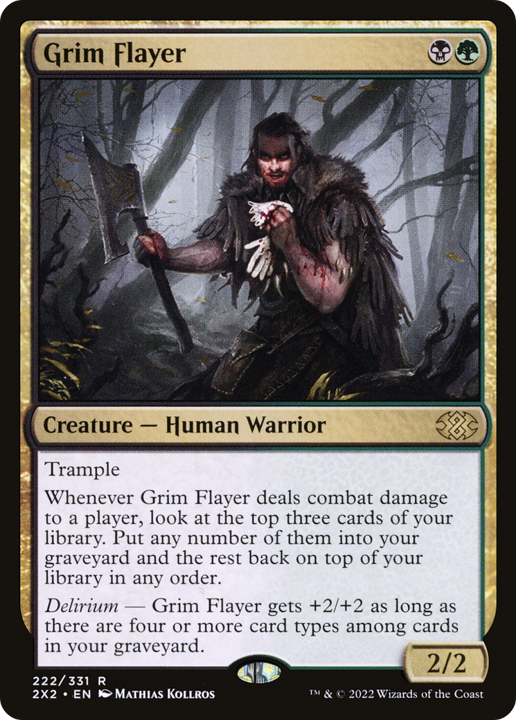 Grim Flayer (2X2-222) [Double Masters 2022] MTG Single Wizards of the Coast