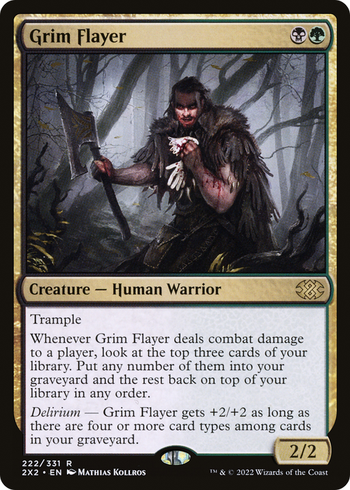 Grim Flayer (2X2-222) [Double Masters 2022] MTG Single Wizards of the Coast