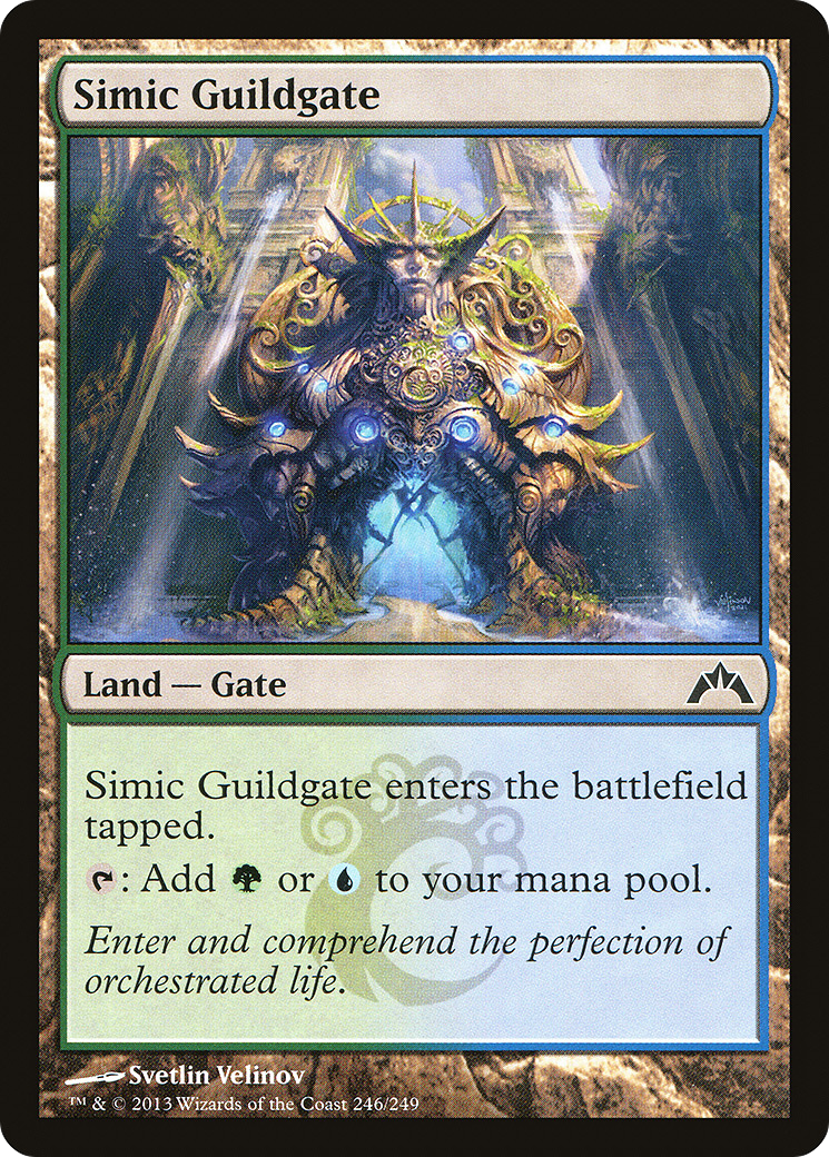Simic Guildgate (GTC-246) [Gatecrash] MTG Single Wizards of the Coast