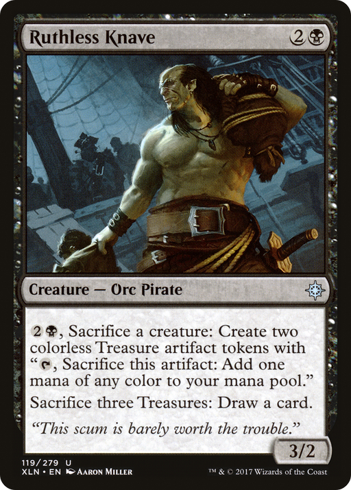 Ruthless Knave (XLN-119) [Ixalan] Foil MTG Single Wizards of the Coast