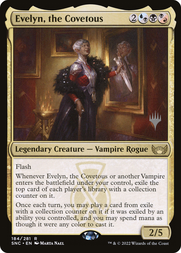 Evelyn, the Covetous (PPSNC-184) [Streets of New Capenna Promos] MTG Single Wizards of the Coast