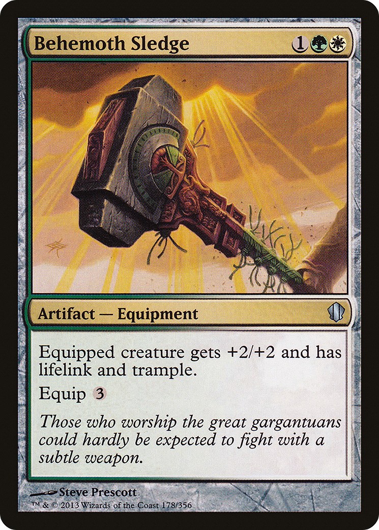 Behemoth Sledge (C13-178) [Commander 2013] MTG Single Wizards of the Coast