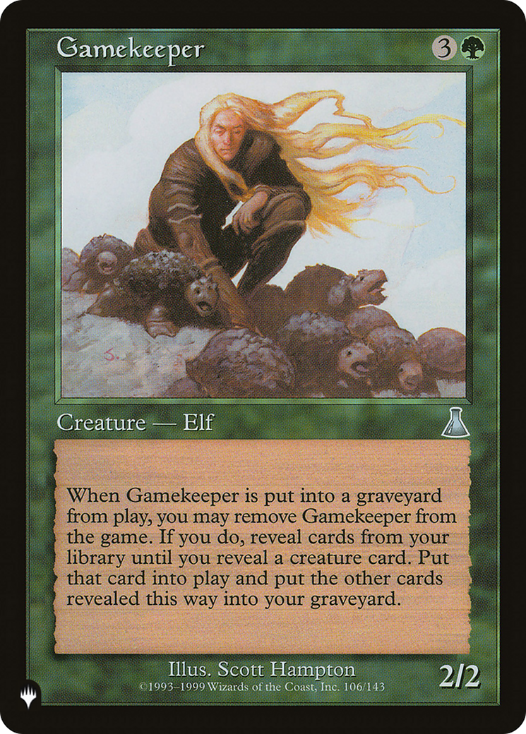 Gamekeeper (LIST-106/143) [Mystery Booster] The List MTG Single Wizards of the Coast