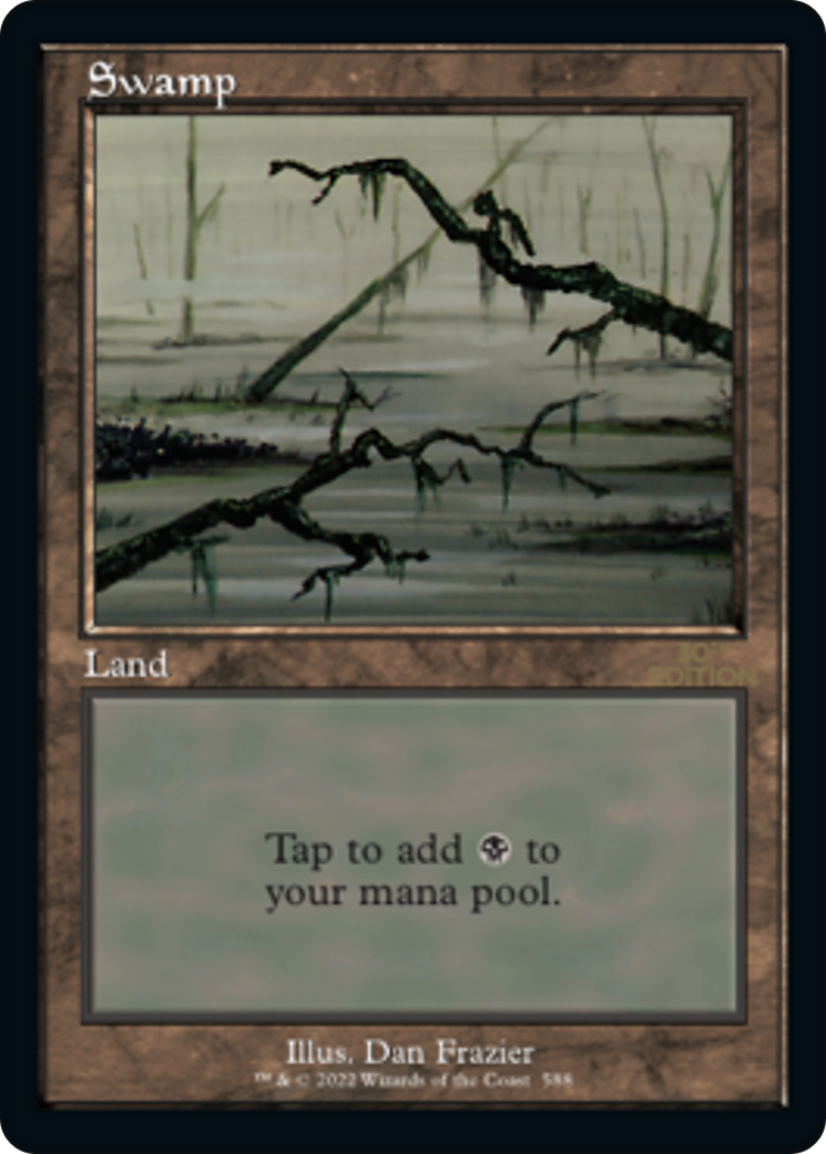 Swamp (30A-588) [30th Anniversary Edition] MTG Single Wizards of the Coast