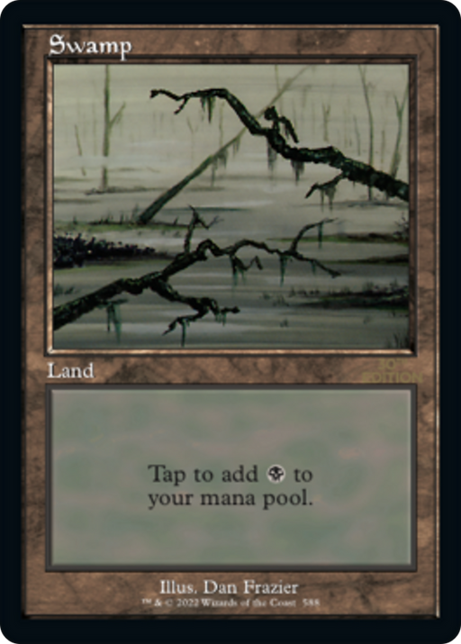 Swamp (30A-588) [30th Anniversary Edition] MTG Single Wizards of the Coast