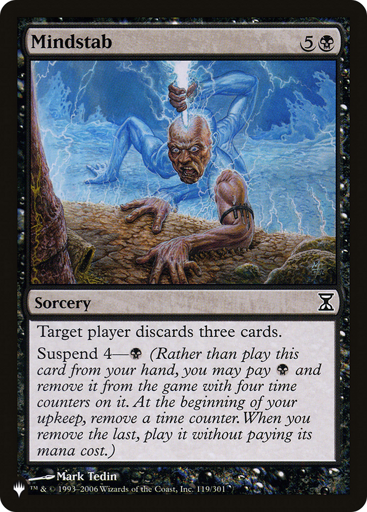 Mindstab (LIST-TSP-119) [Mystery Booster] The List MTG Single Wizards of the Coast