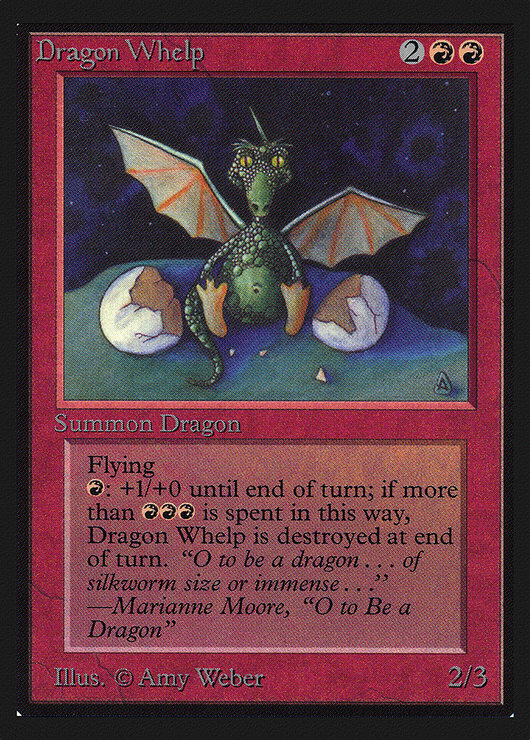 Dragon Whelp (IE) (IED-) [Intl. Collectors' Edition] MTG Single Wizards of the Coast