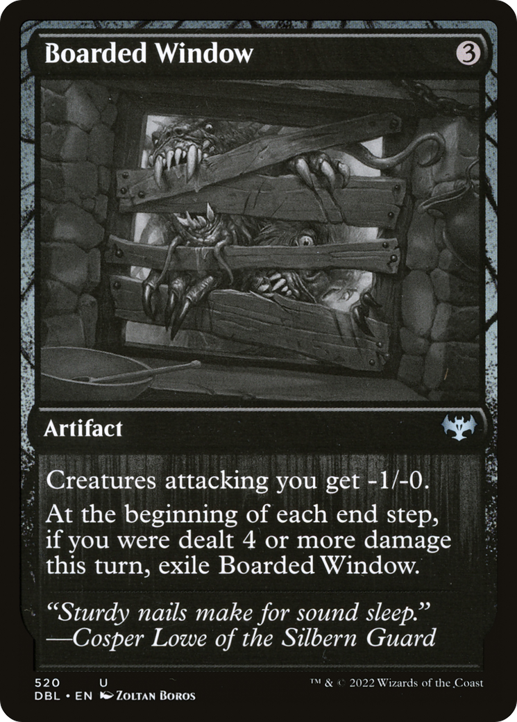 Boarded Window (DBL-520) [Innistrad: Double Feature] MTG Single Wizards of the Coast
