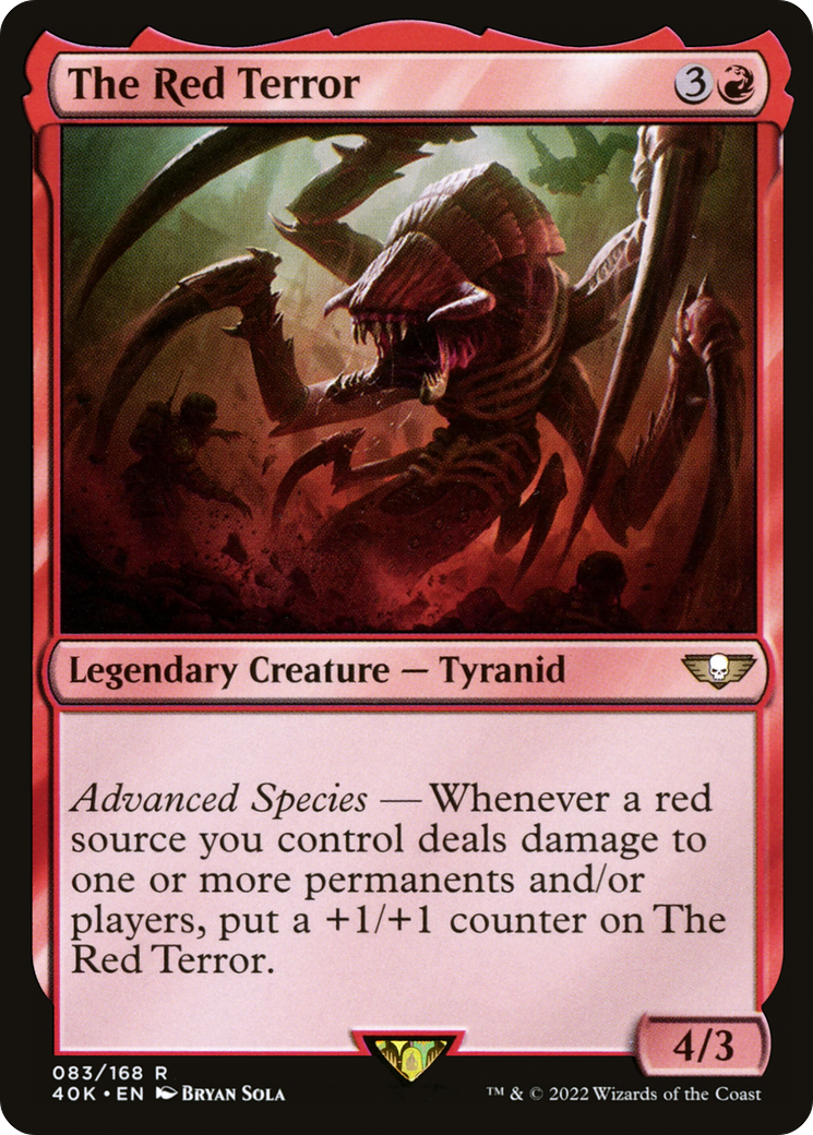 The Red Terror (40K-083) [Warhammer 40,000 Commander] MTG Single Wizards of the Coast