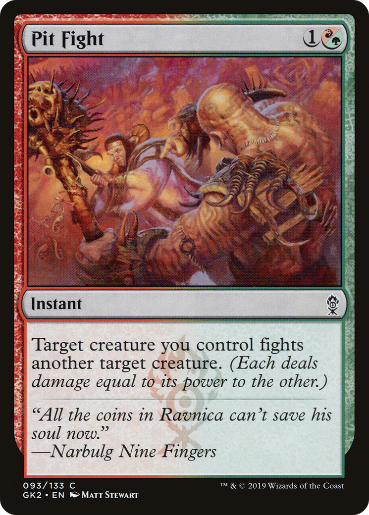 Pit Fight (GK2-093) [Misc] RNA Guild Kit MTG Single Wizards of the Coast