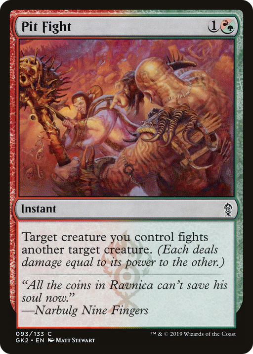 Pit Fight (GK2-093) [Misc] RNA Guild Kit MTG Single Wizards of the Coast