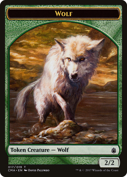 Wolf (CMA-017) [Tokens] Commander Anthology Tokens MTG Single Wizards of the Coast