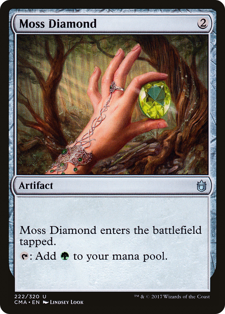 Moss Diamond (CMA-222) [Commander Anthology] MTG Single Wizards of the Coast