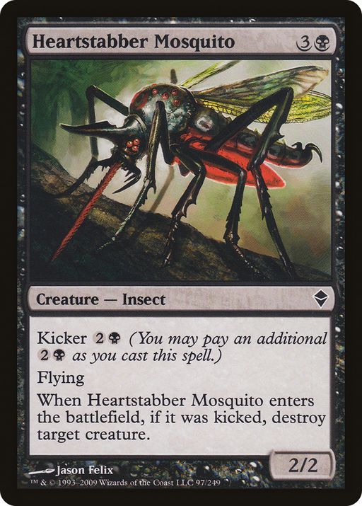 Heartstabber Mosquito (ZEN-097) [Zendikar] MTG Single Wizards of the Coast