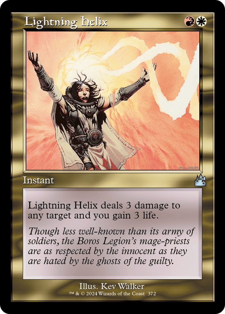 Lightning Helix (RVR-372) [Ravnica Remastered] MTG Single Wizards of the Coast