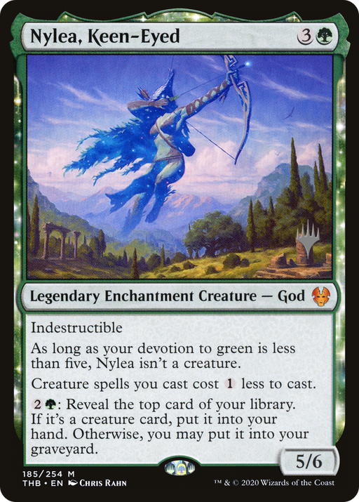 Nylea, Keen-Eyed (PPTHB-185) [Theros Beyond Death Promos] Foil MTG Single Wizards of the Coast