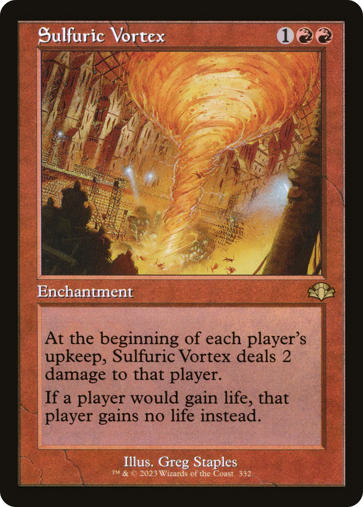 Sulfuric Vortex (DMR-332) [Dominaria Remastered] MTG Single Wizards of the Coast