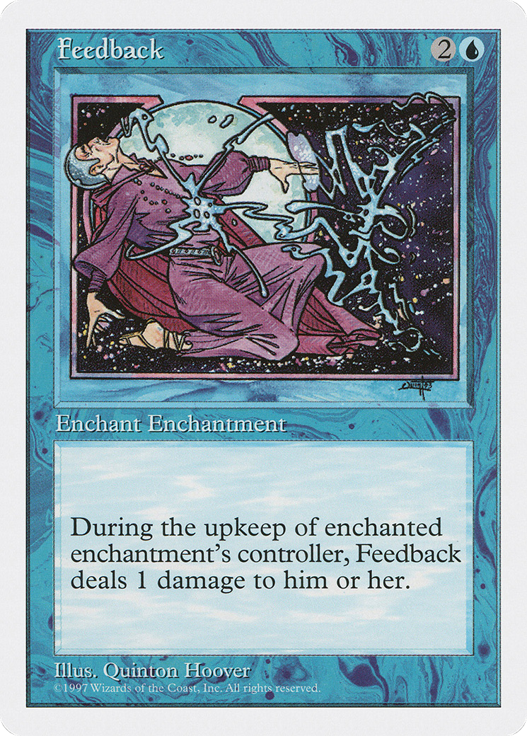Feedback (5ED-085) [Fifth Edition] MTG Single Wizards of the Coast