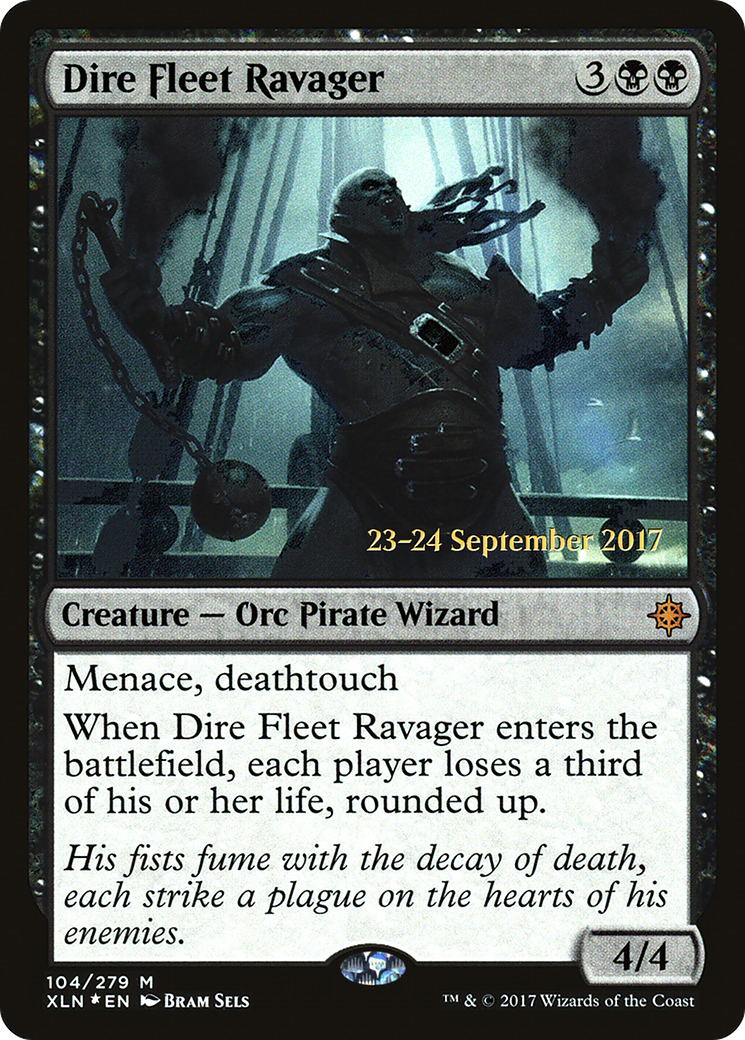 Dire Fleet Ravager (PRE-104) [Ixalan Promos] Foil MTG Single Wizards of the Coast