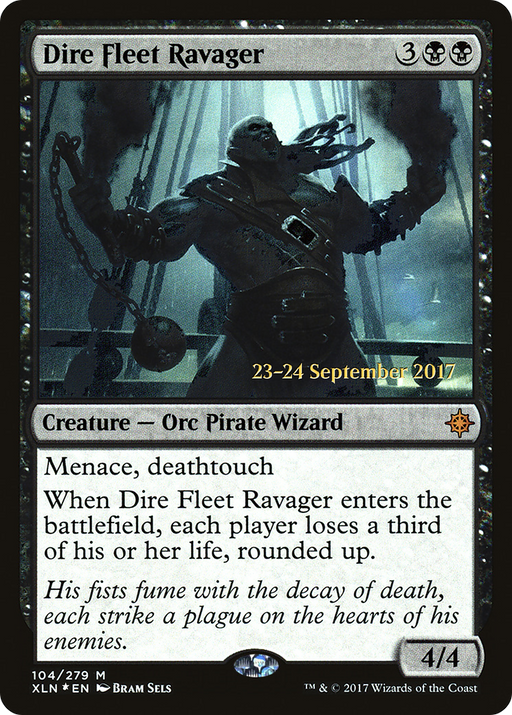 Dire Fleet Ravager (PRE-104) [Ixalan Promos] Foil MTG Single Wizards of the Coast
