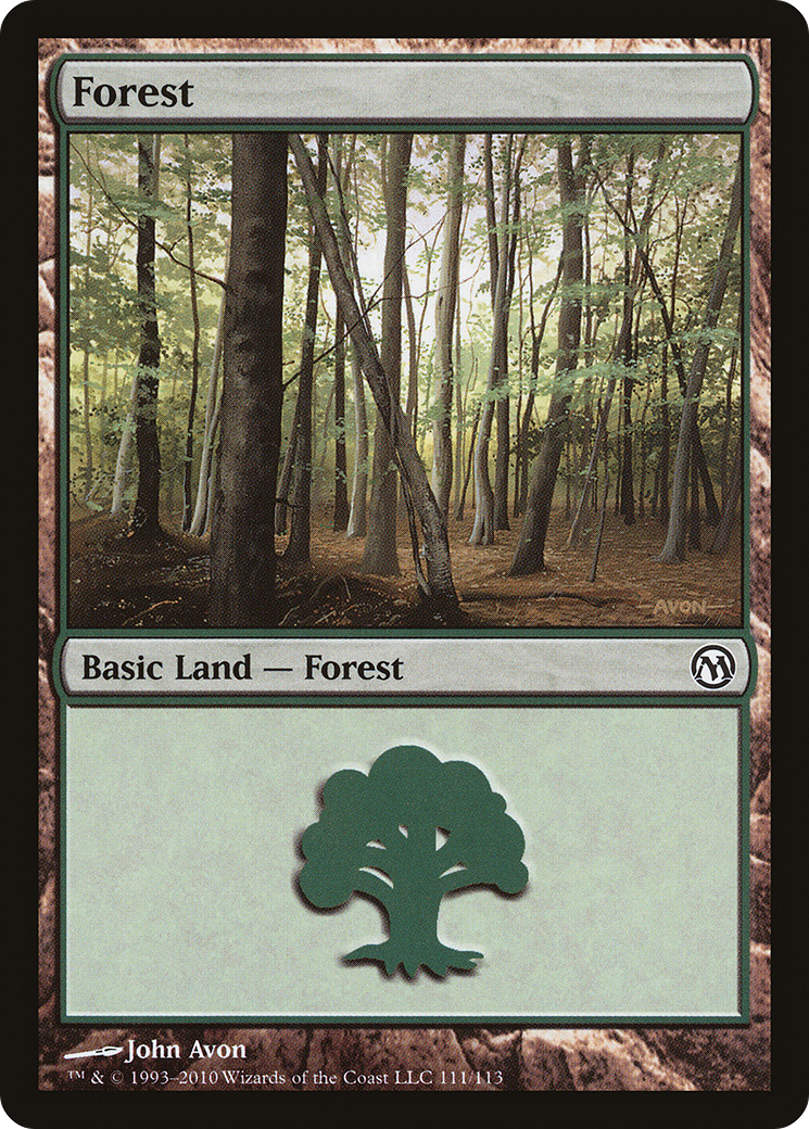 Forest (111) (DPA-111) [Misc] Duels of the Planeswalkers MTG Single Wizards of the Coast