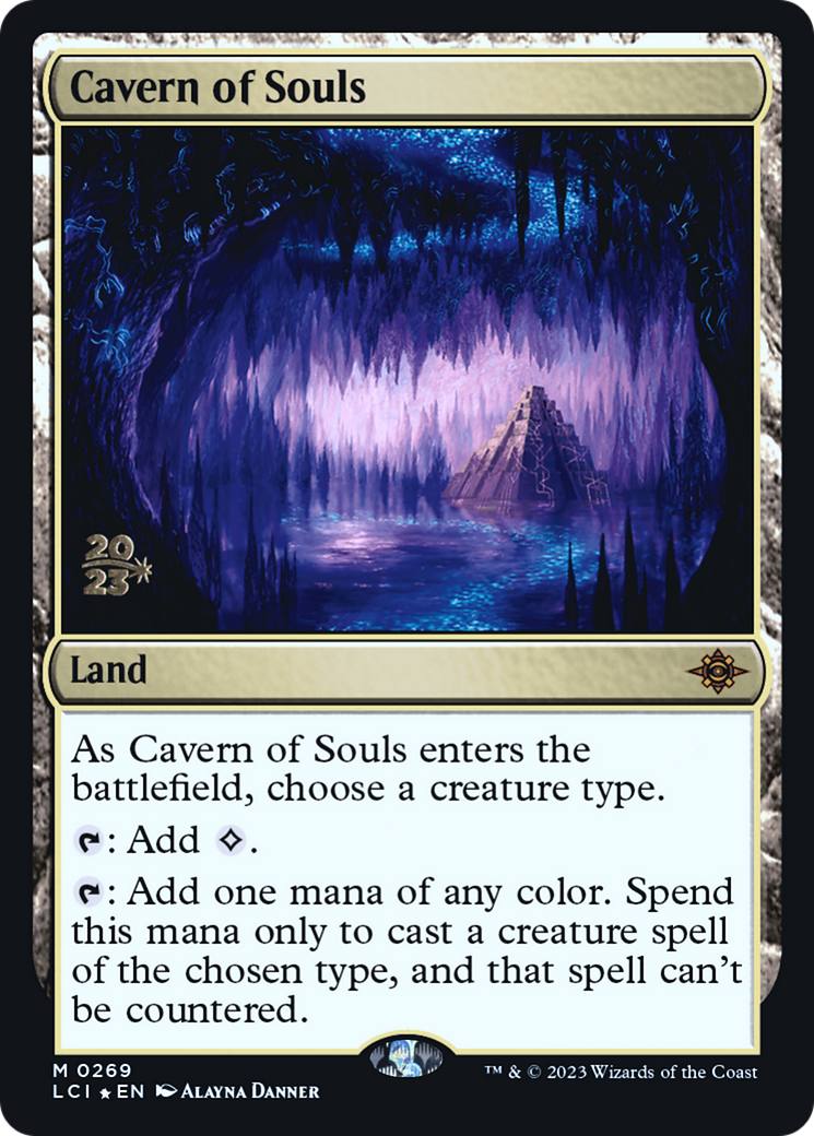 Cavern of Souls (PRE-269) [The Lost Caverns of Ixalan Promos] Foil MTG Single Wizards of the Coast