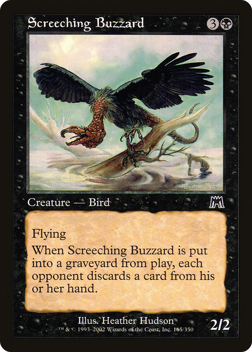Screeching Buzzard (ONS-165) [Onslaught] MTG Single Wizards of the Coast