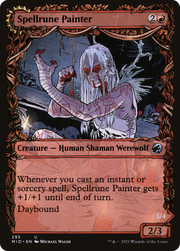Spellrune Painter (MID-295) [Innistrad: Midnight Hunt] (Showcase) Foil MTG Single Wizards of the Coast