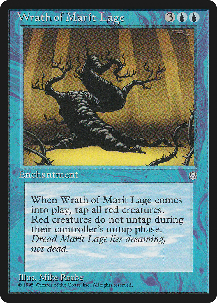 Wrath of Marit Lage (ICE-) [Ice Age] MTG Single Wizards of the Coast