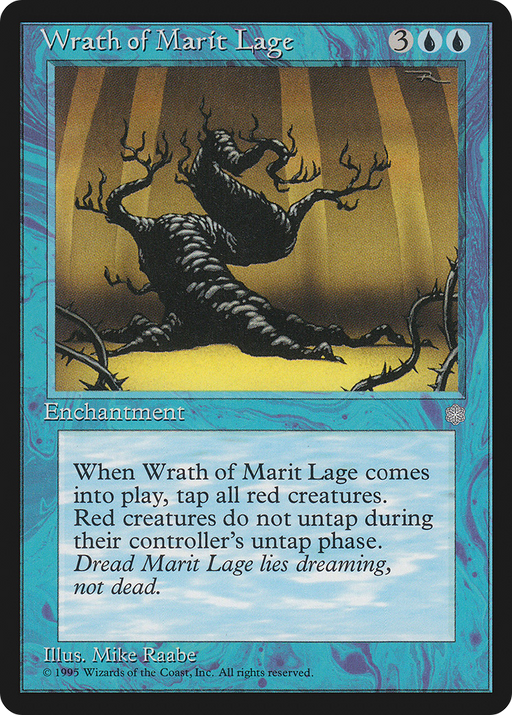 Wrath of Marit Lage (ICE-) [Ice Age] MTG Single Wizards of the Coast