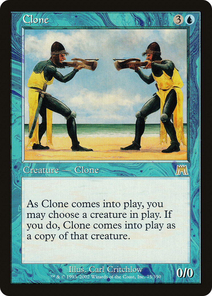 Clone (ONS-075) [Onslaught] Foil MTG Single Wizards of the Coast