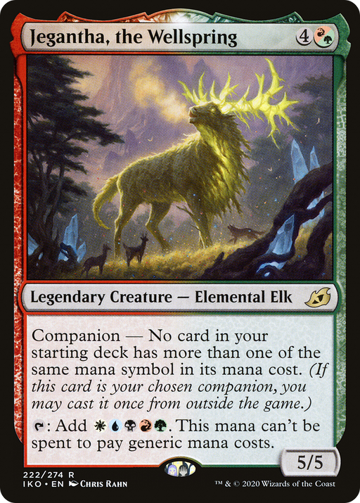 Jegantha, the Wellspring (IKO-222) [Ikoria: Lair of Behemoths] MTG Single Wizards of the Coast