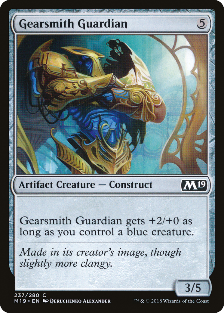Gearsmith Guardian (M19-237) [Core Set 2019] MTG Single Wizards of the Coast