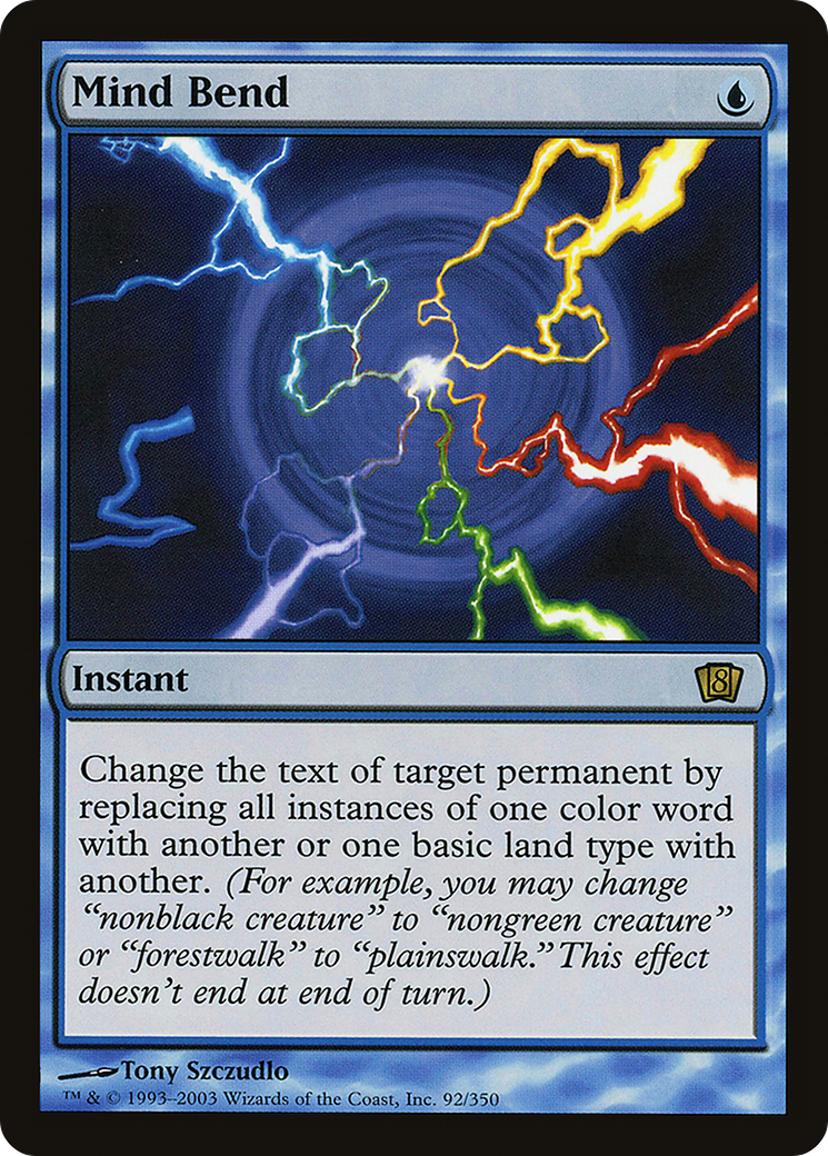 Mind Bend (8ED-092) [8th Edition] Foil MTG Single Wizards of the Coast