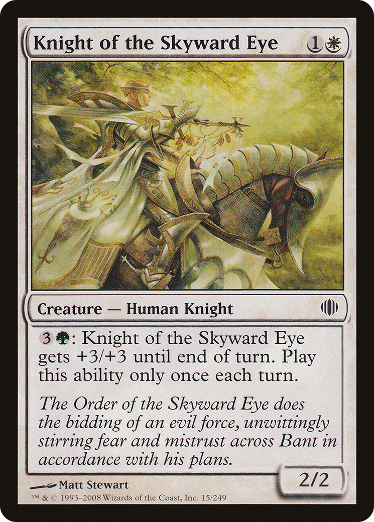 Knight of the Skyward Eye (ALA-015) [Shards of Alara] MTG Single Wizards of the Coast