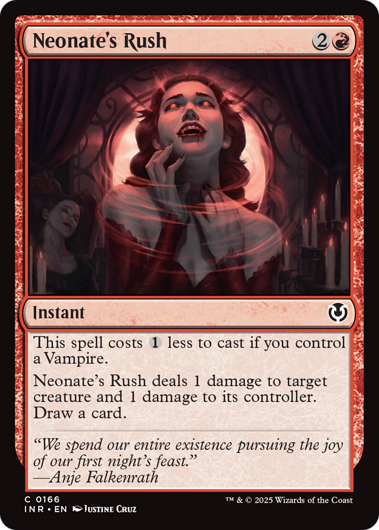 Neonate's Rush (INR-166) [Innistrad Remastered] Foil MTG Single Wizards of the Coast