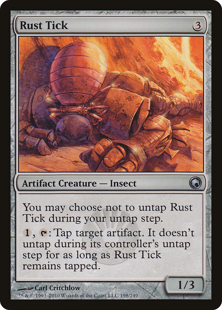 Rust Tick (SOM-198) [Scars of Mirrodin] MTG Single Wizards of the Coast