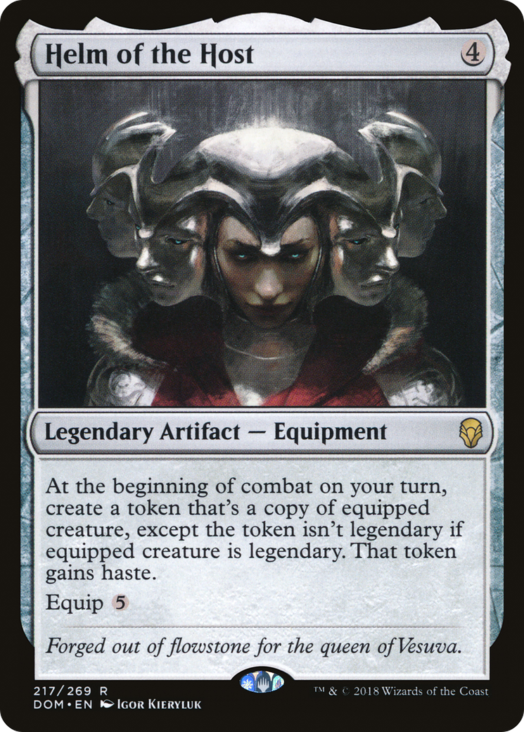 Helm of the Host (DOM-217) [Dominaria] MTG Single Wizards of the Coast
