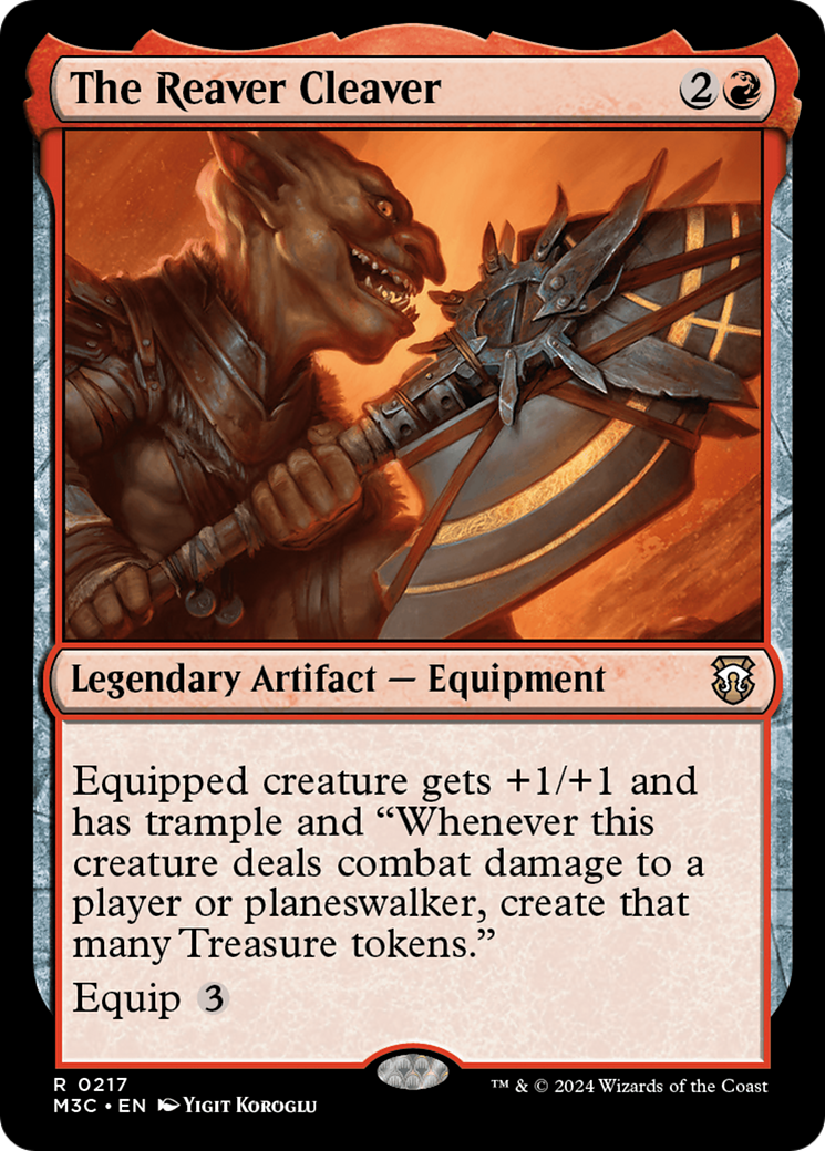 The Reaver Cleaver (M3C-217) [Modern Horizons 3 Commander] MTG Single Wizards of the Coast
