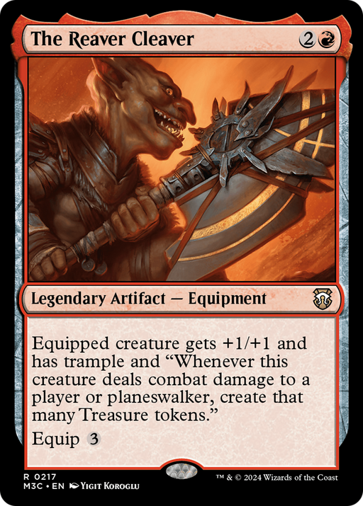 The Reaver Cleaver (M3C-217) [Modern Horizons 3 Commander] MTG Single Wizards of the Coast