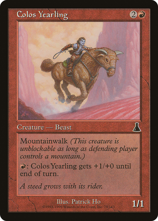 Colos Yearling (UDS-079) [Urza's Destiny] MTG Single Wizards of the Coast