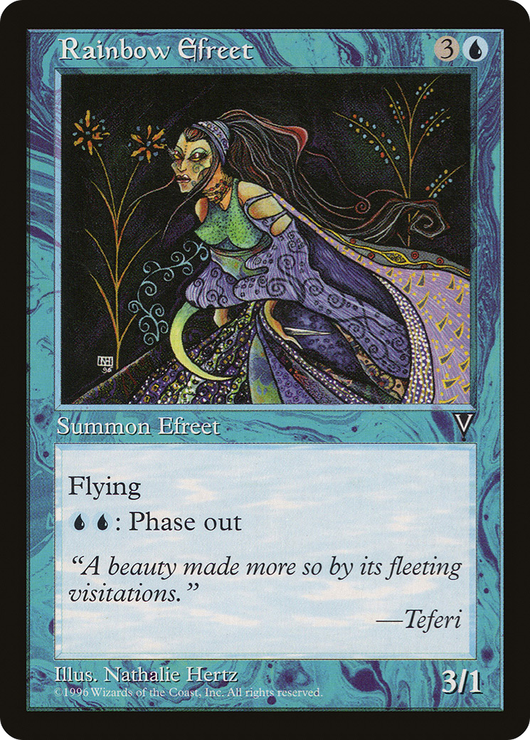 Rainbow Efreet (VIS-041) [Visions] MTG Single Wizards of the Coast